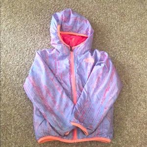 North Face Girls Reversible Winter Coat